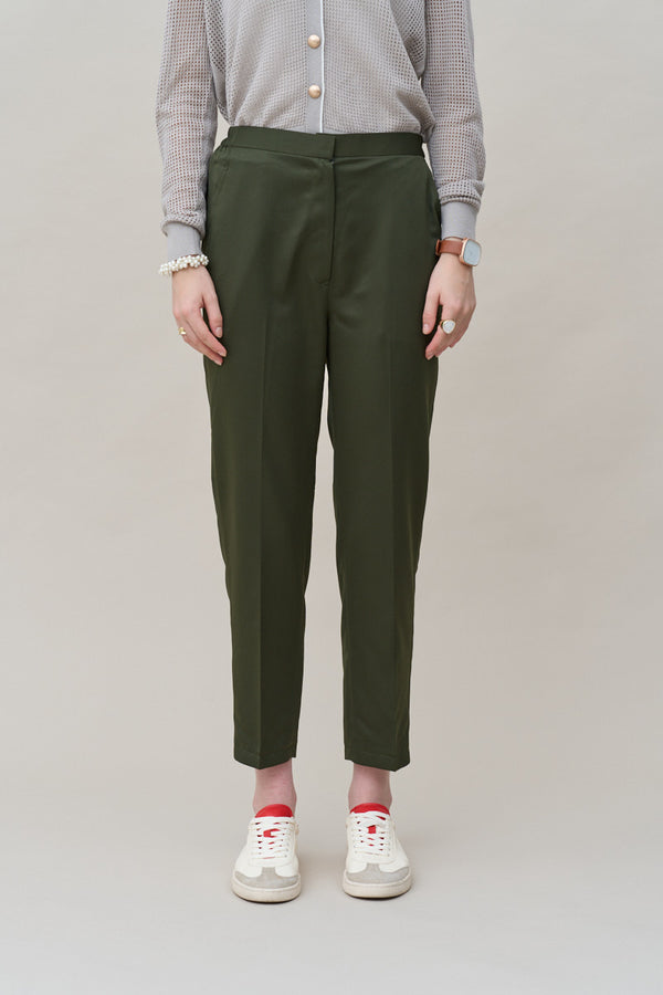 Faldton Elastic Waist Pants