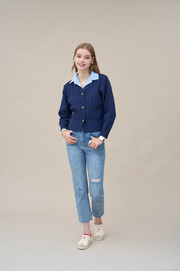 Oxford college style jumper