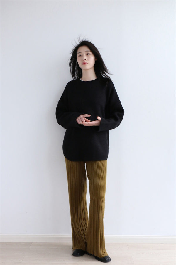 Irregular Shelley Velvet pants